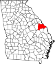 80px-Map_of_Georgia_highlighting_Burke_County.svg