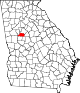80px-Map_of_Georgia_highlighting_Spalding_County.svg